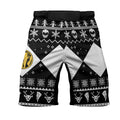 Mighty Morphin Black Ranger Christmas Fight Shorts