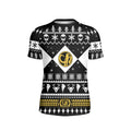 Mighty Morphin Black Ranger Christmas Kids Rash Guard