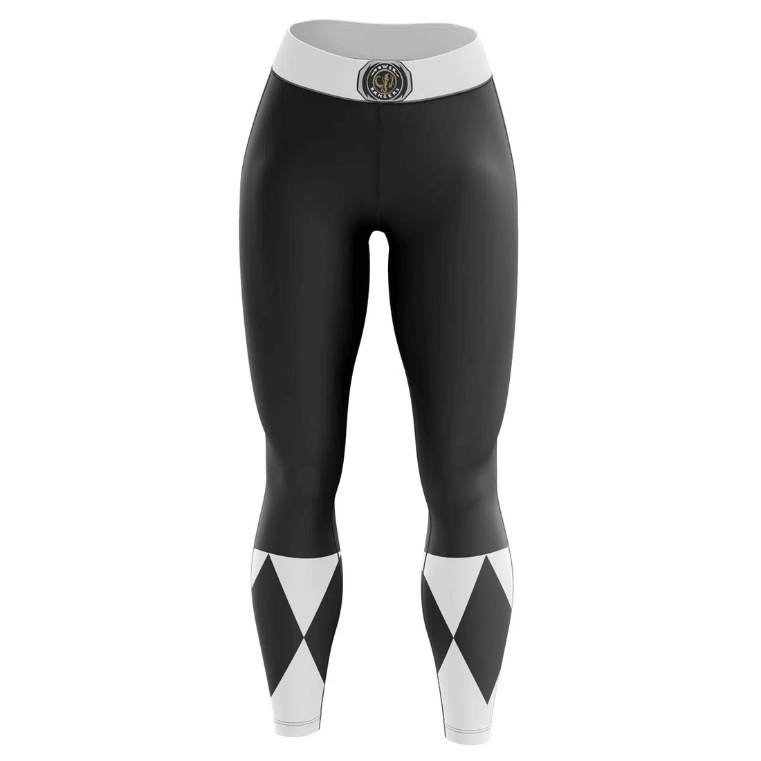 Mighty Morphin Black Ranger Leggings