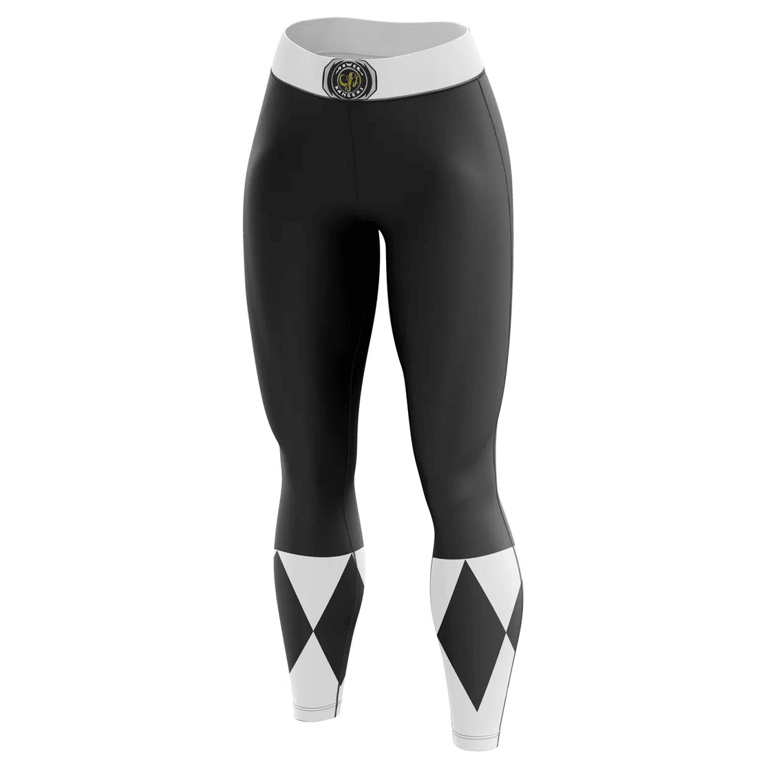 Mighty Morphin Black Ranger Leggings