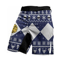 Mighty Morphin Blue Ranger Christmas Fight Shorts