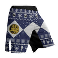Mighty Morphin Blue Ranger Christmas Fight Shorts