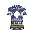 Mighty Morphin Blue Ranger Christmas Kids Rash Guard