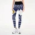 Mighty Morphin Blue Ranger Christmas Leggings