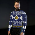 Mighty Morphin Blue Ranger Christmas Rash Guard