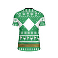 Mighty Morphin Green Ranger Christmas Kids Rash Guard