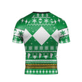 Mighty Morphin Green Ranger Christmas Rash Guard