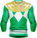 Mighty Morphin Green Ranger Long Sleeve Rash Guard