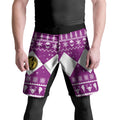 Mighty Morphin Pink Ranger Christmas Fight Shorts
