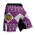 Mighty Morphin Pink Ranger Christmas Fight Shorts