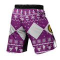 Mighty Morphin Pink Ranger Christmas Fight Shorts