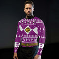 Mighty Morphin Pink Ranger Christmas Rash Guard