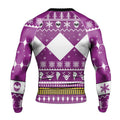 Mighty Morphin Pink Ranger Christmas Rash Guard