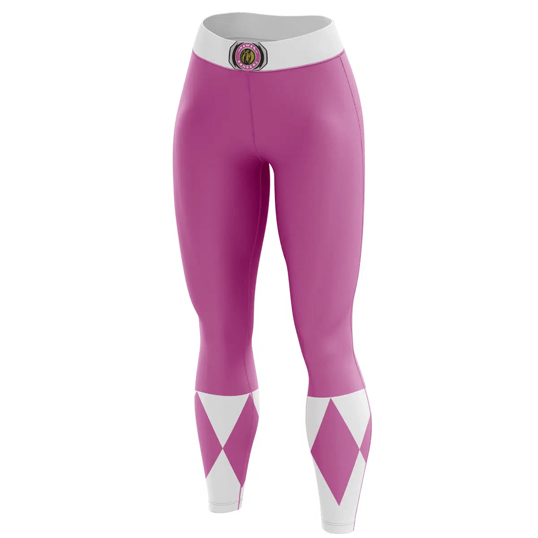 Mighty Morphin Pink Ranger Leggings