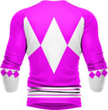 Mighty Morphin Pink Ranger Long Sleeve Rash Guard