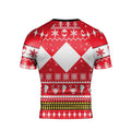 Mighty Morphin Red Ranger Christmas Rash Guard