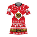 Mighty Morphin Red Ranger Christmas Rash Guard