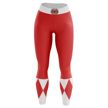 Mighty Morphin Red Ranger Leggings
