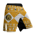 Mighty Morphin Yellow Ranger Christmas Fight Shorts