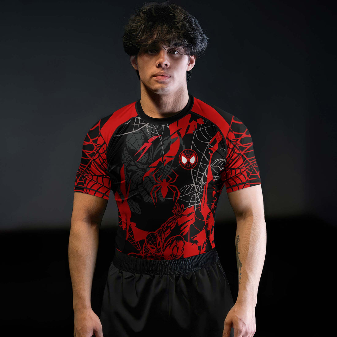 Mile Morale Spider Man Rash Guard