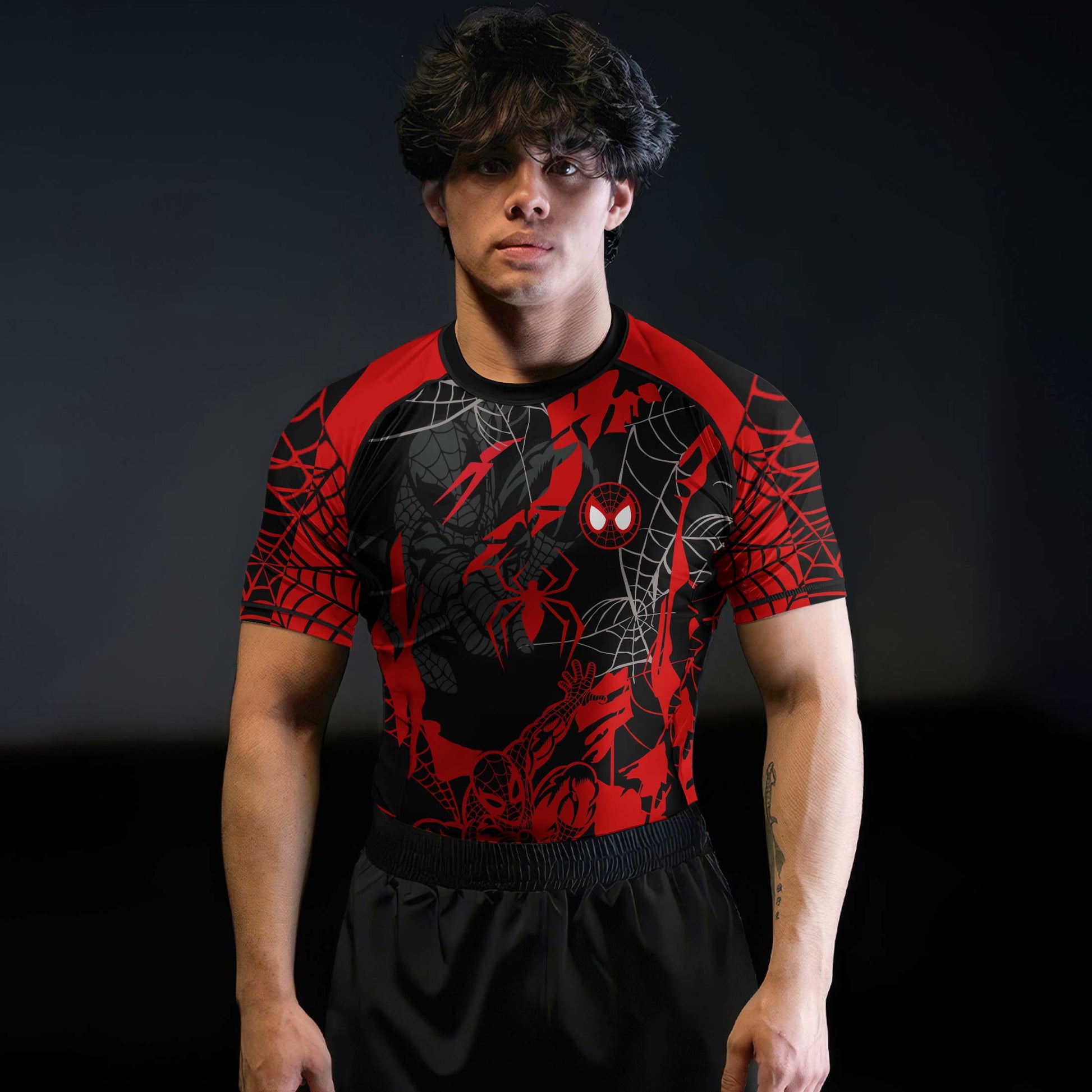 Mile Morale Spider Man Rash Guard