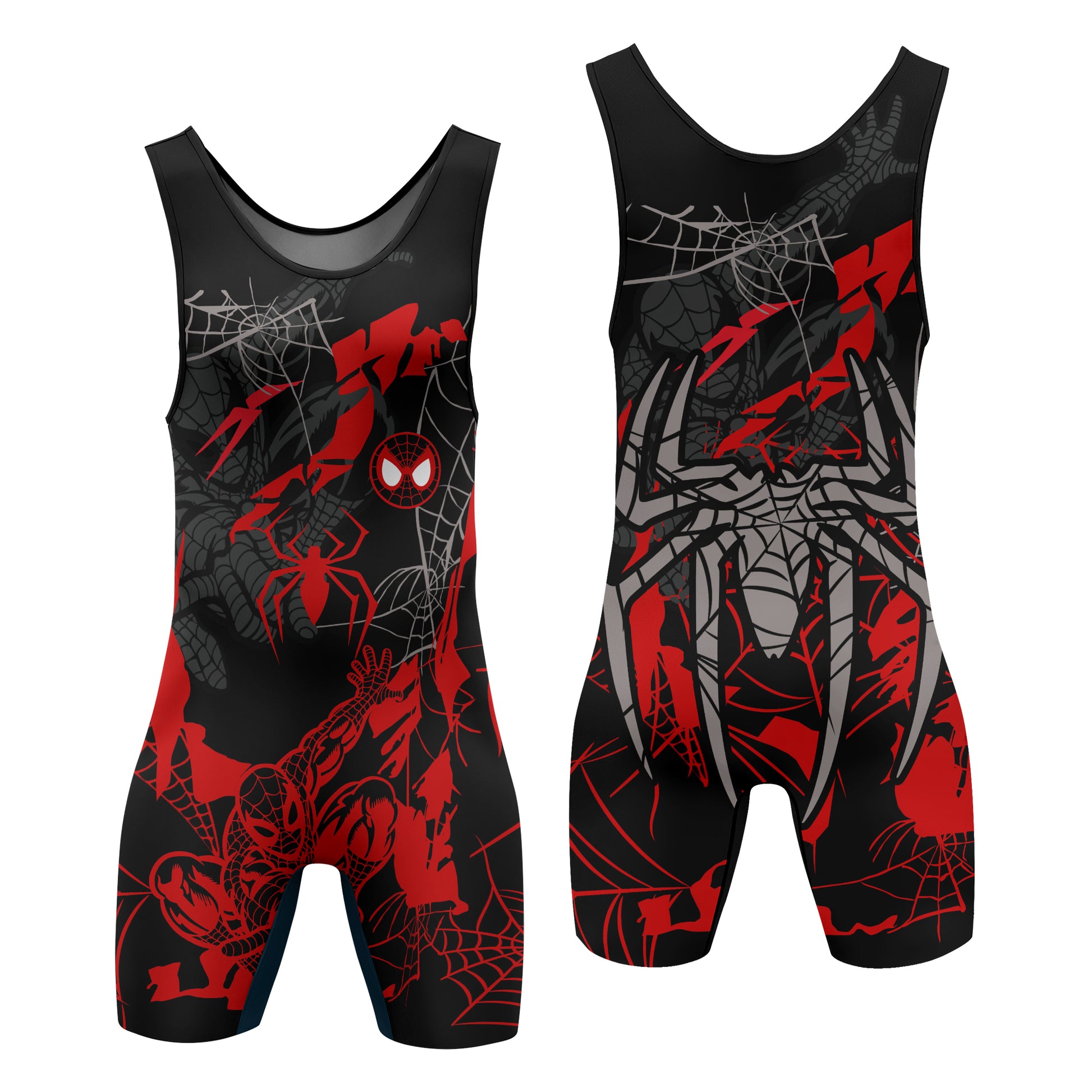 Mile Morale Spider Man Wrestling Singlet