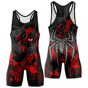 Mile Morale Spider Man Wrestling Singlet