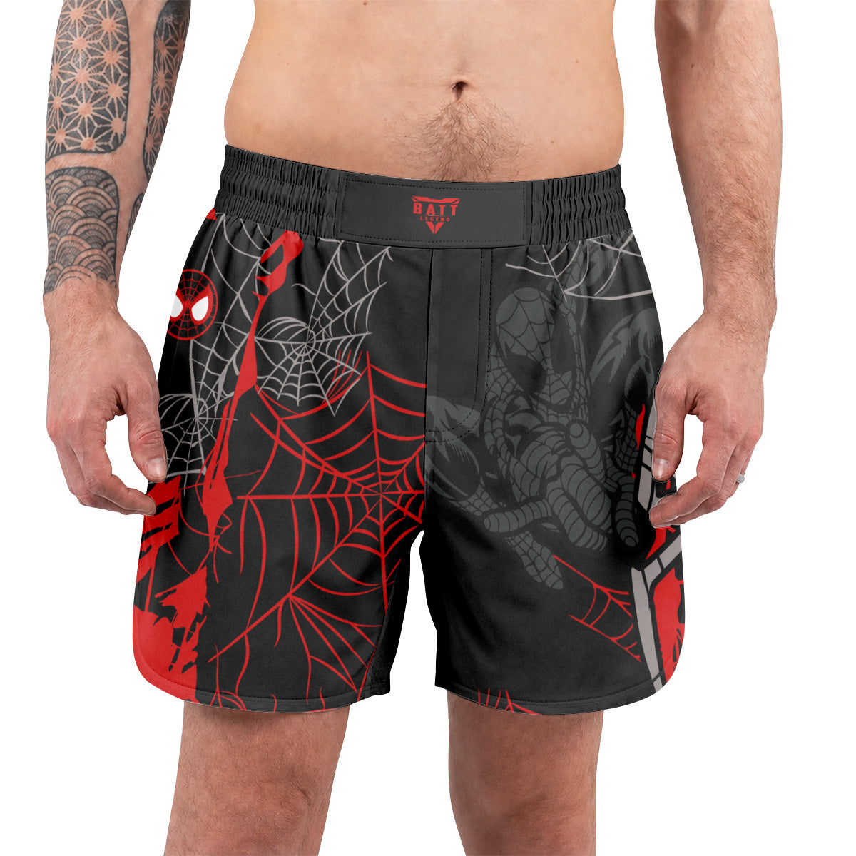 Mile Morale Spider Man Grappling Shorts