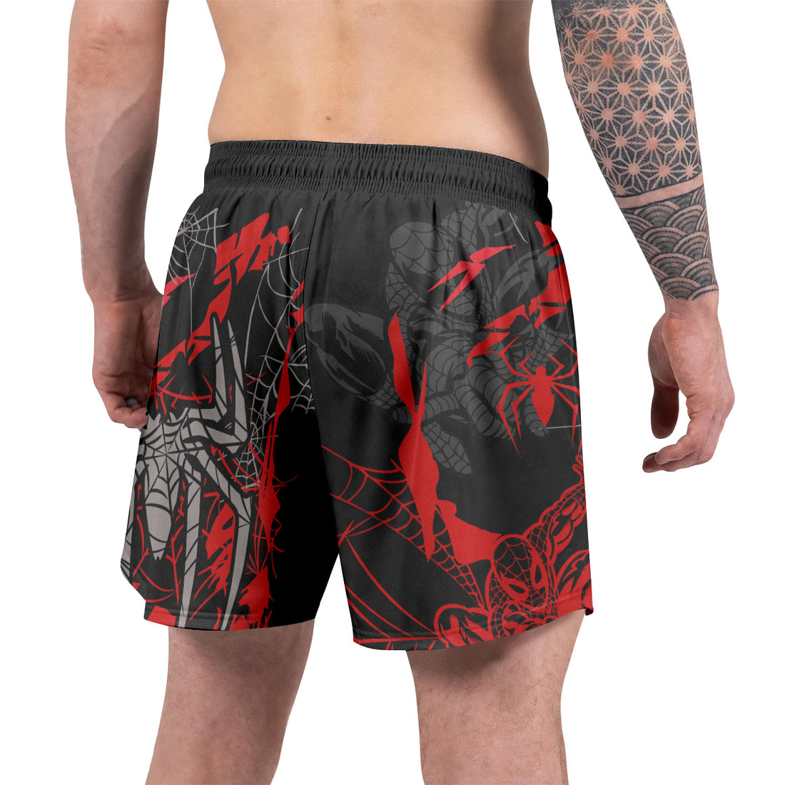 Mile Morale Spider Man Grappling Shorts