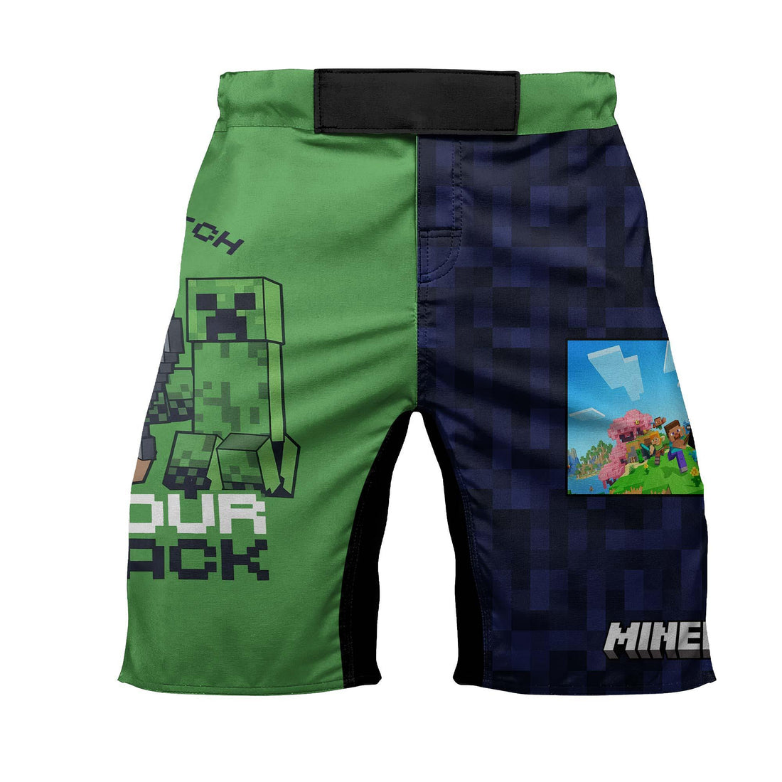Minecraft Alway Watch Your Back Fight Shorts