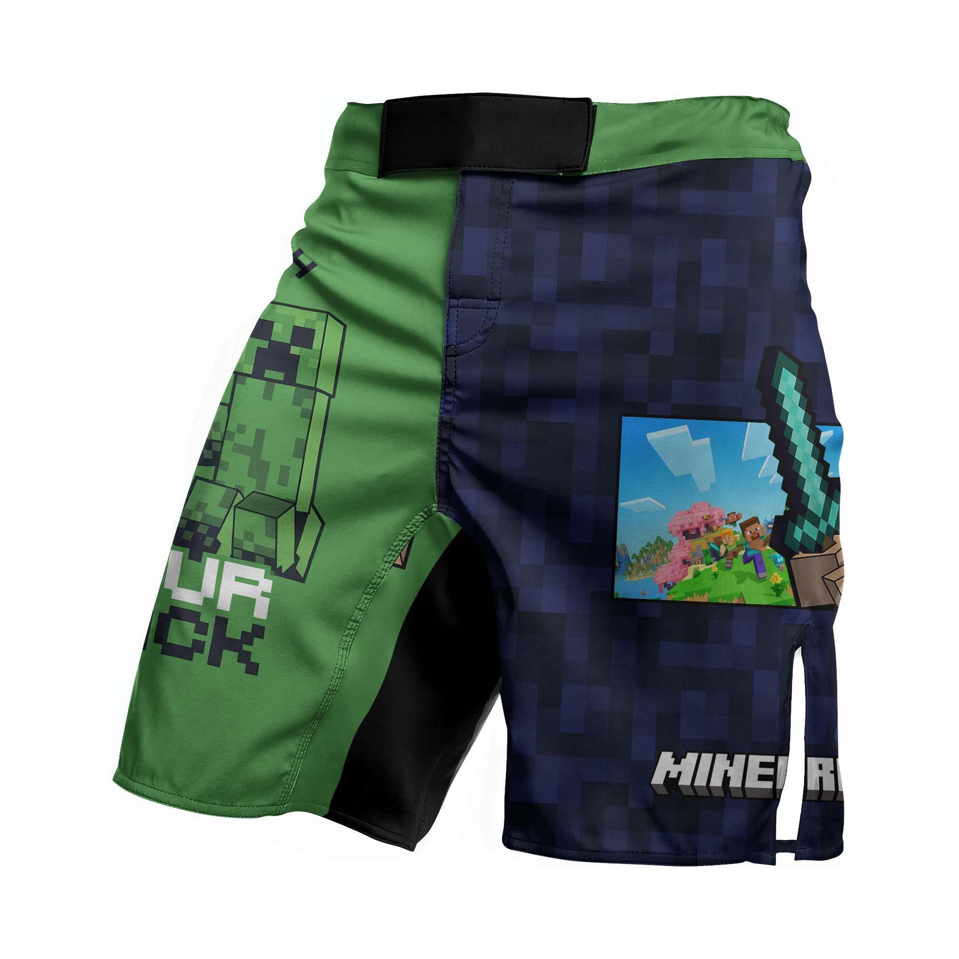 Minecraft Alway Watch Your Back Fight Shorts