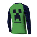 Minecraft Alway Watch Your Back Kids Rash Guard