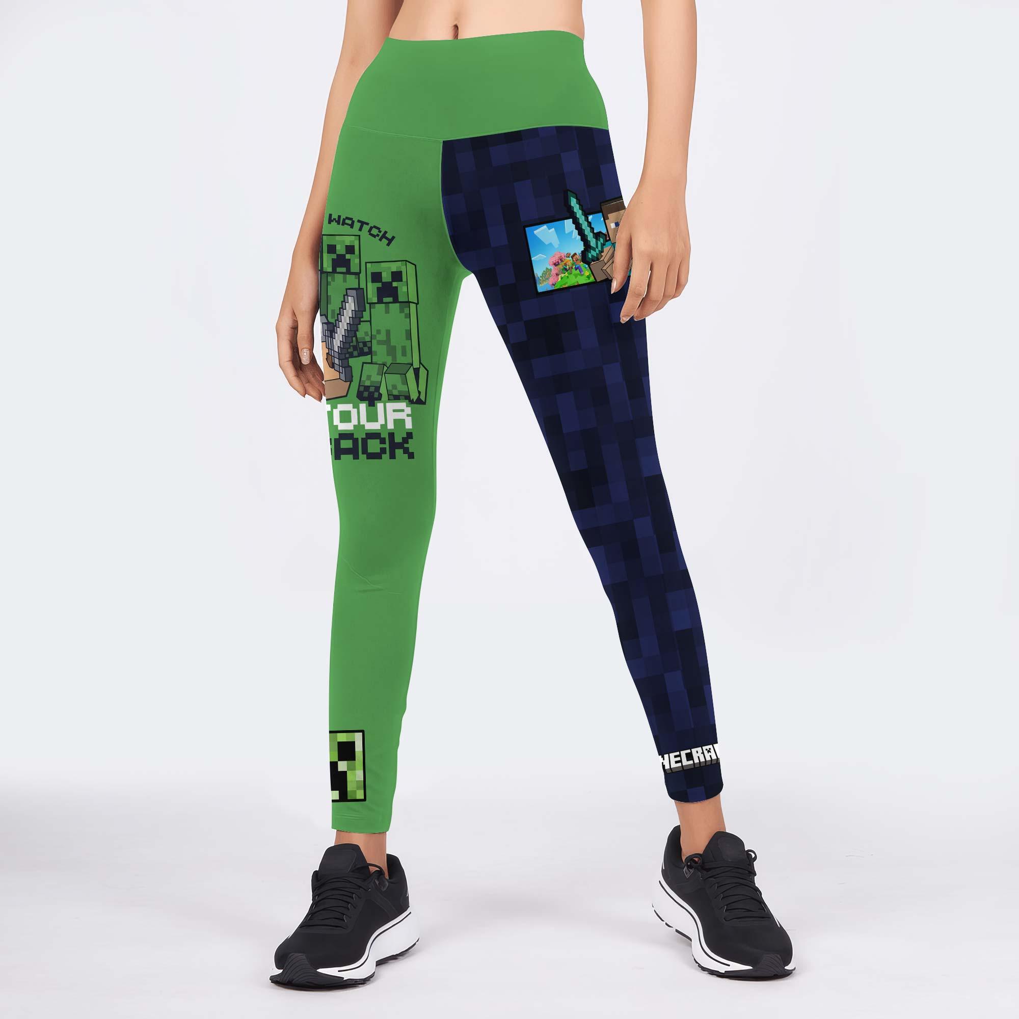 Minecraft Alway Watch Your Back Leggings
