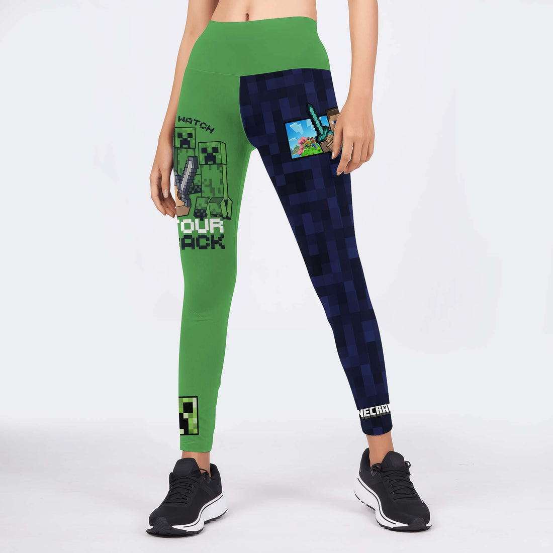 Minecraft Alway Watch Your Back Leggings