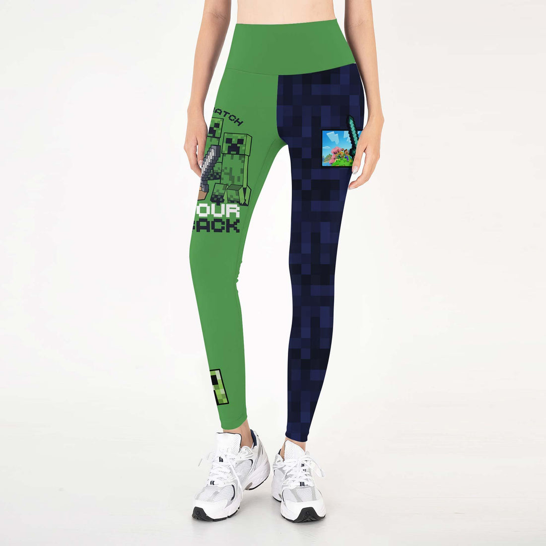 Minecraft Alway Watch Your Back Leggings