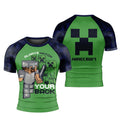 Minecraft Alway Watch Your Back Rash Guard