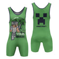 Minecraft Alway Watch Your Back Wrestling Singlet