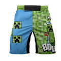 Minecraft Creeper Fight Shorts