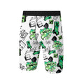 Minecraft Creeper Graffiti Compression Shorts