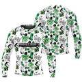Minecraft Creeper Graffiti Rash Guard