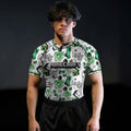 Minecraft Creeper Graffiti Rash Guard