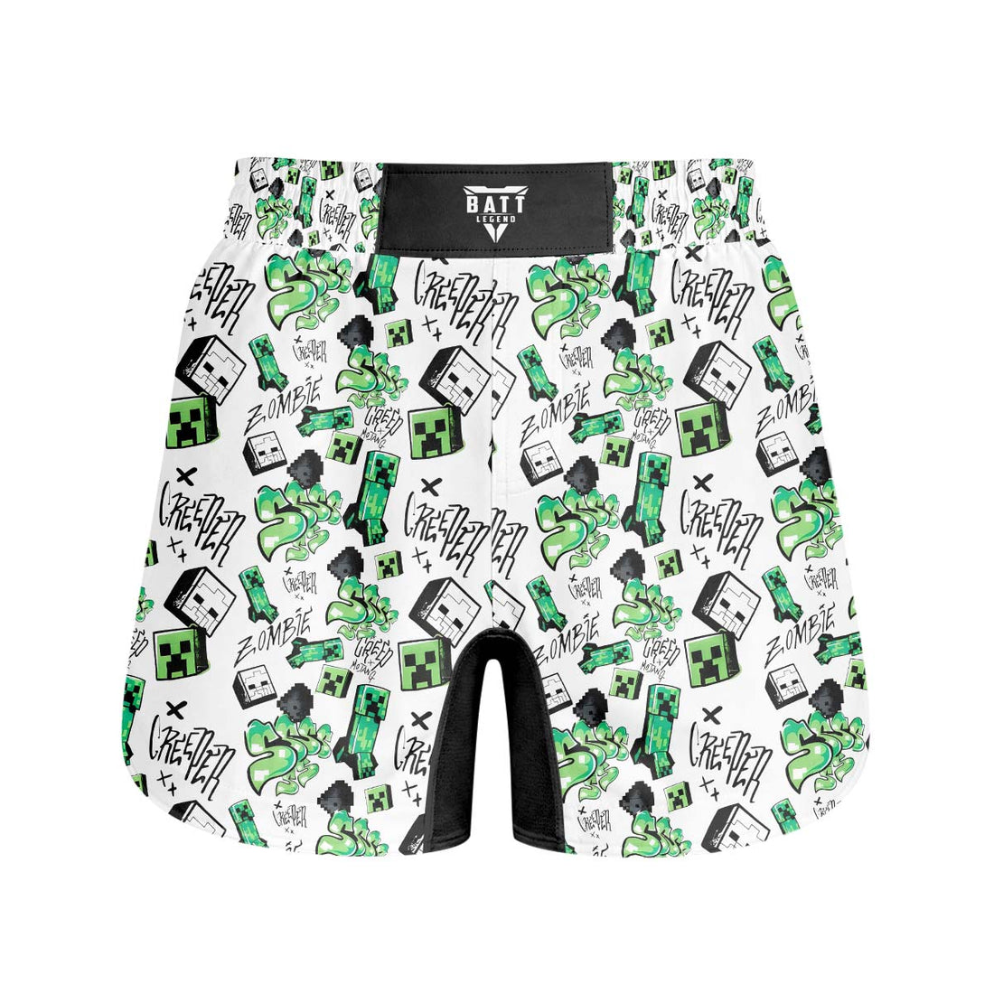 Minecraft Creeper Graffiti Grappling Shorts