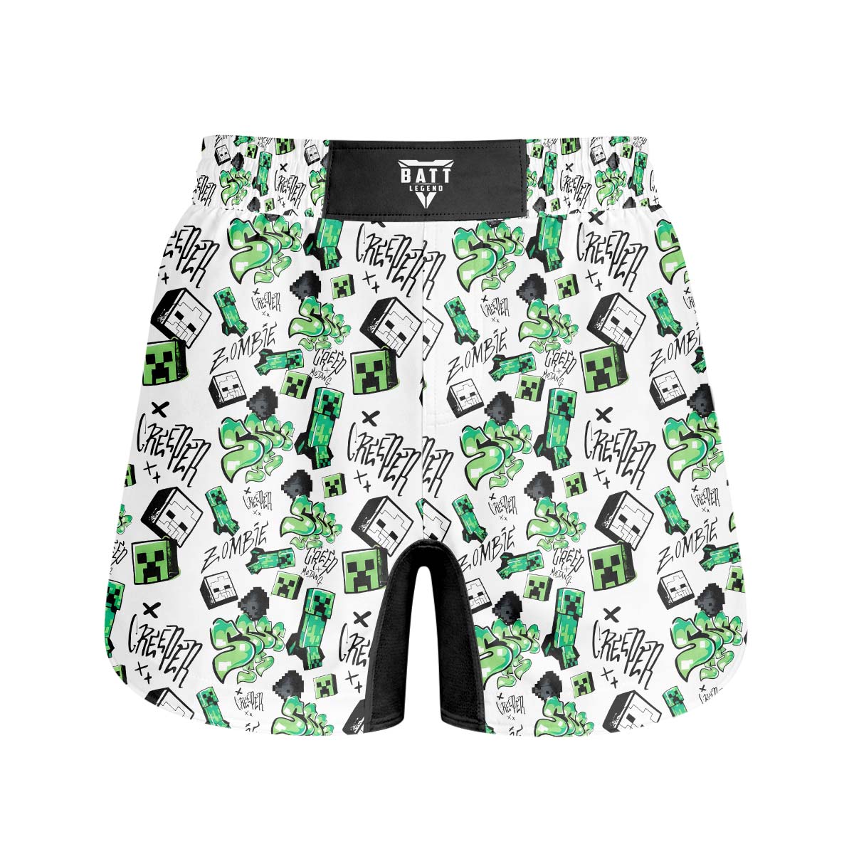 Minecraft Creeper Graffiti Grappling Shorts