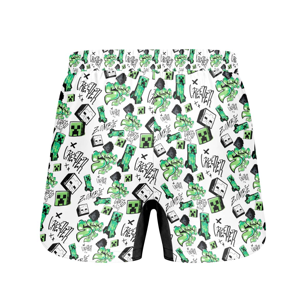 Minecraft Creeper Graffiti Grappling Shorts