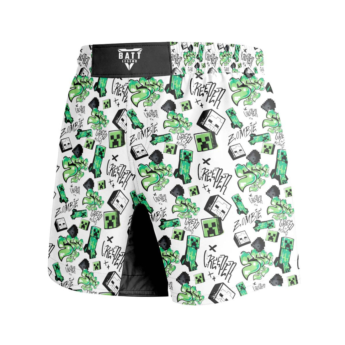 Minecraft Creeper Graffiti Grappling Shorts