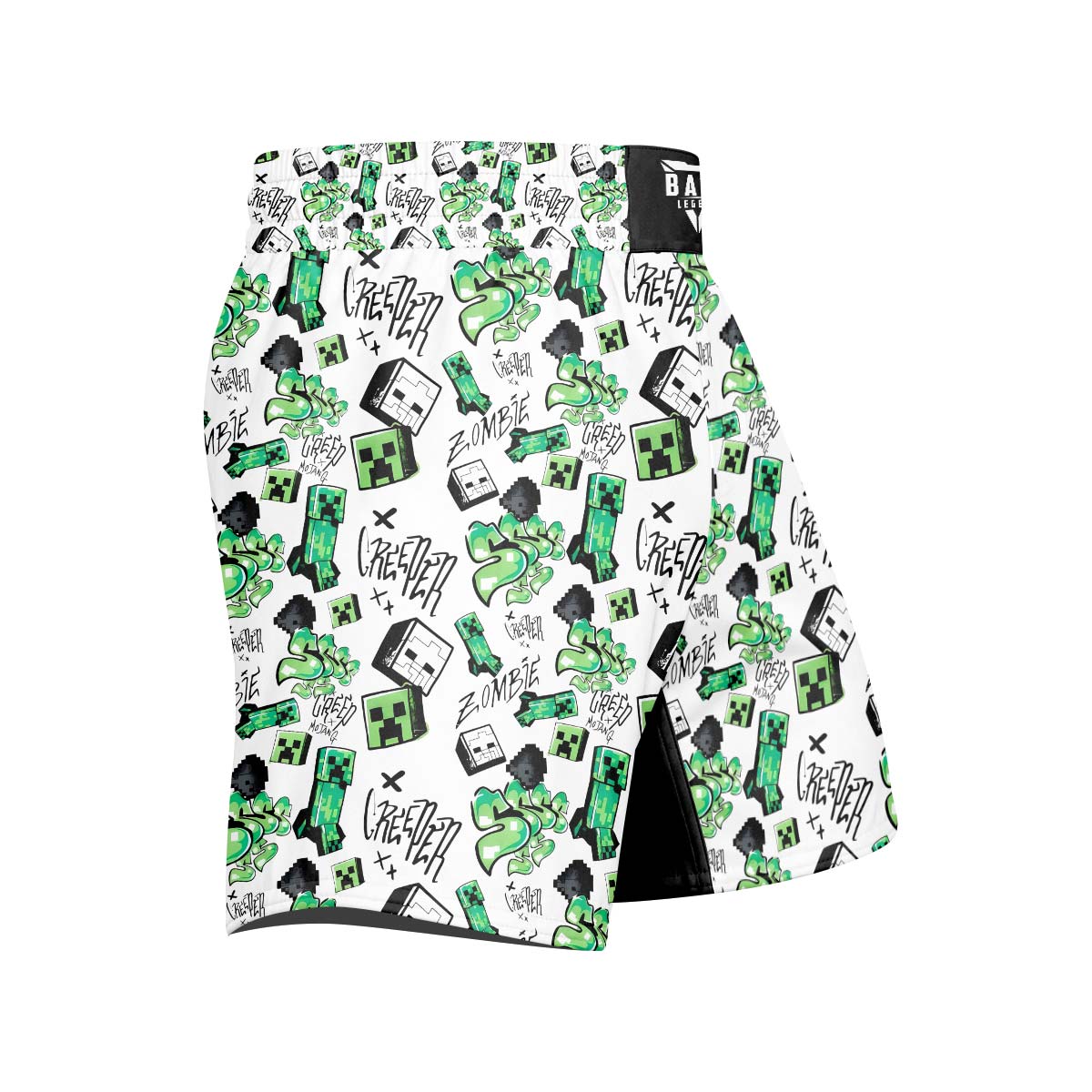 Minecraft Creeper Graffiti Grappling Shorts