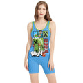 Minecraft Creeper Wrestling Singlet