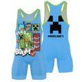 Minecraft Creeper Wrestling Singlet