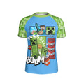 Minecraft Creeper Kids Rash Guard