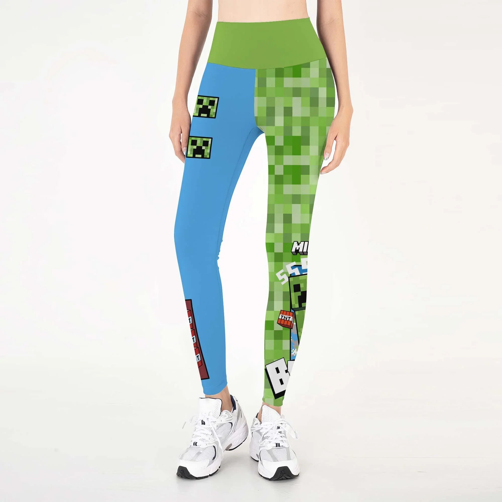 Minecraft Creeper Women's Leggings - Comfortable & Stylish